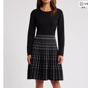 Julia Jordan Black Knit Dress - XS - Like new